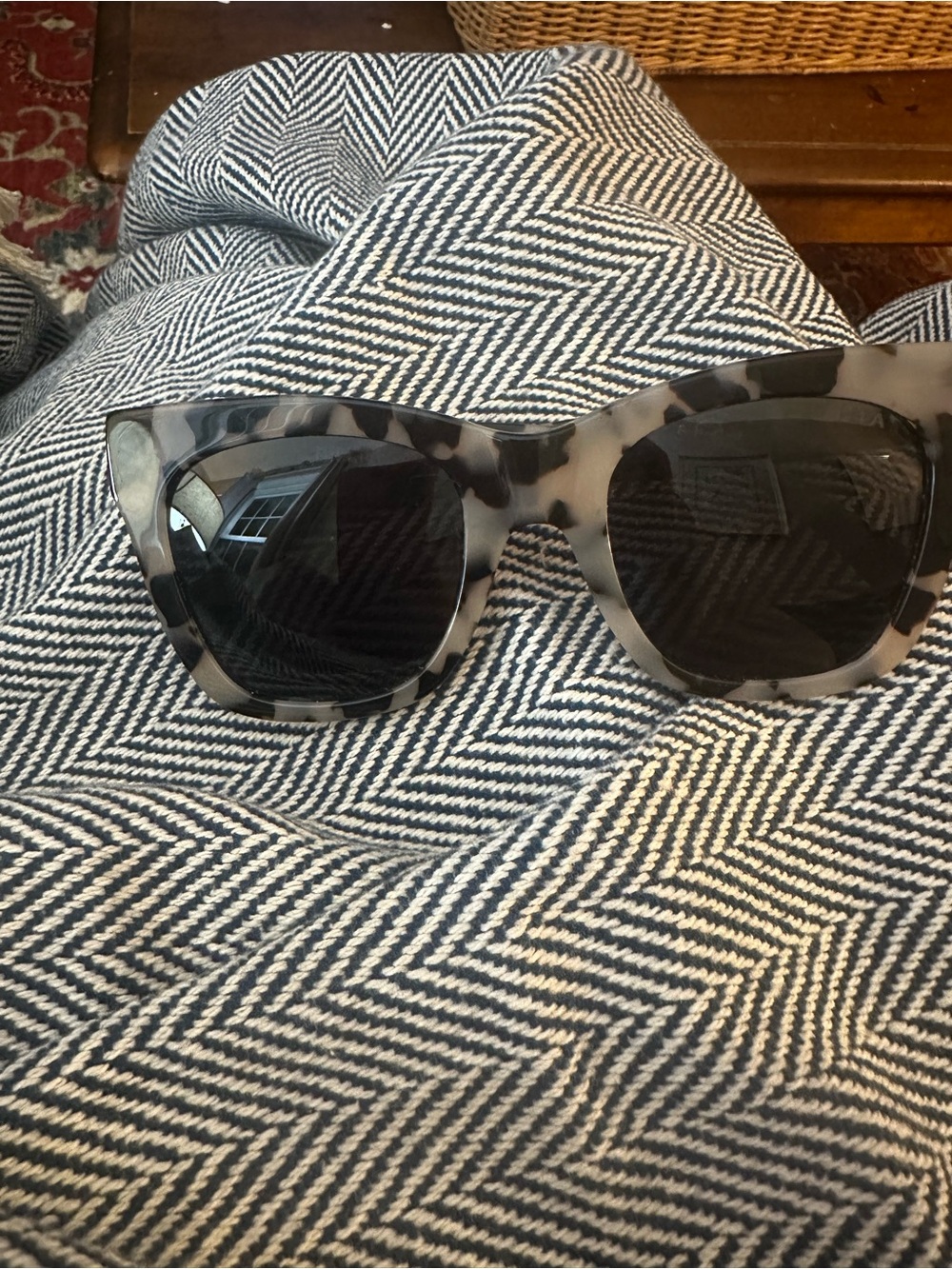 Grey Tortoiseshell Cat-Eye Sunglasses - Women Accessories